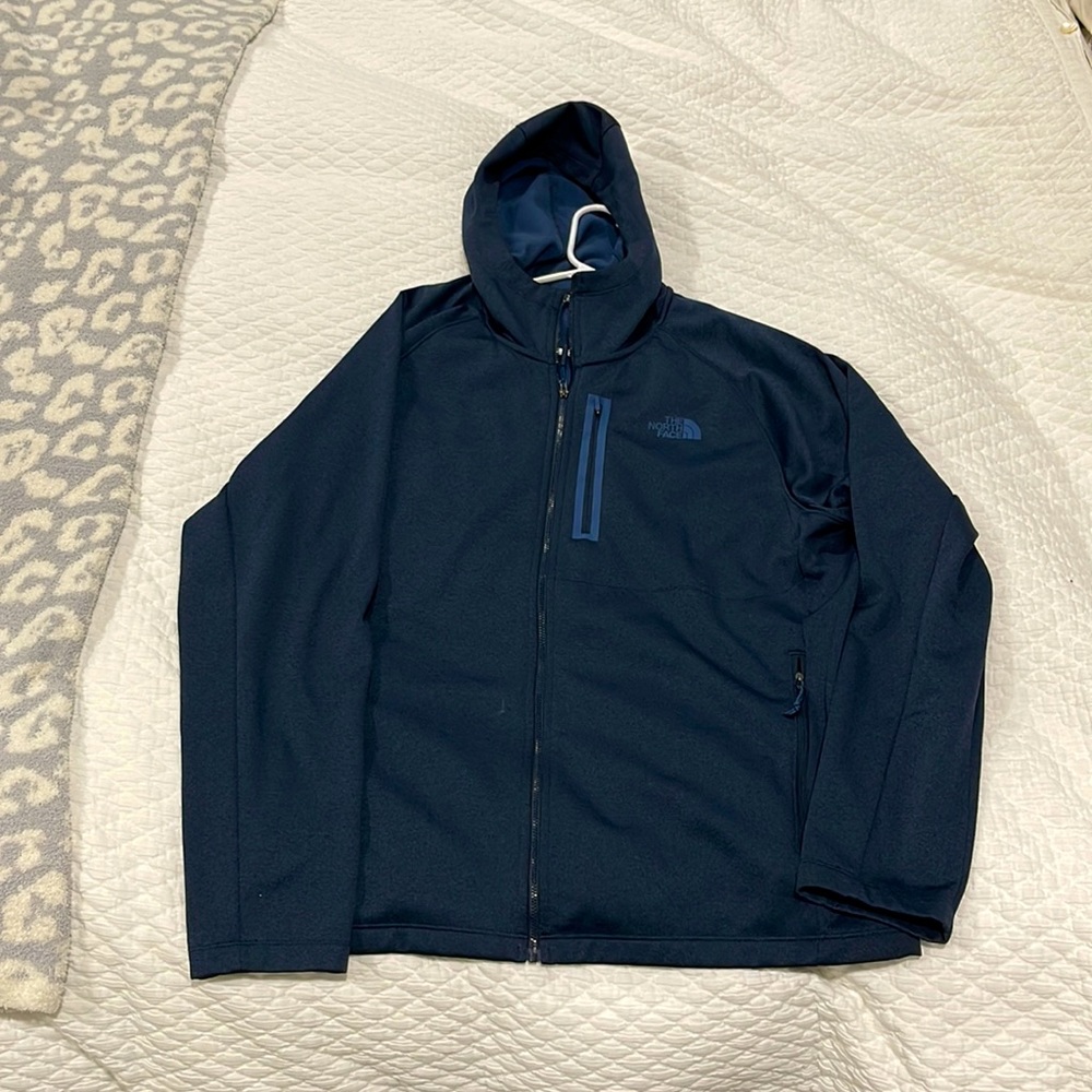 North face zip up fleece jacket